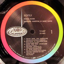 Carica l'immagine nel visualizzatore di Gallery, Dakota Staton : Softly (LP, Album, Mono)
