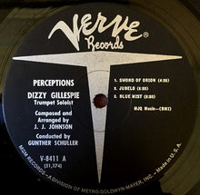 Carica l&#39;immagine nel visualizzatore di Gallery, Dizzy Gillespie : Perceptions (LP, Album, Mono)
