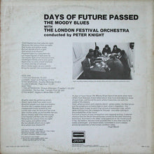 Carica l&#39;immagine nel visualizzatore di Gallery, The Moody Blues : Days Of Future Passed (LP, Album, RE, Bes)
