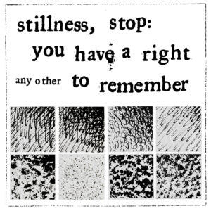 Any Other : Stillness, Stop: You Have A Right To Remember (LP, Ltd, Num, Whi)