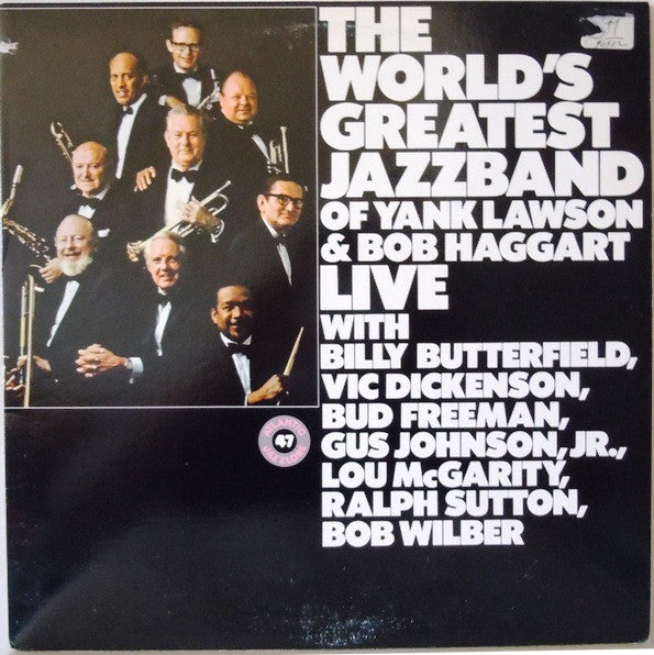 The World's Greatest Jazzband Of Yank Lawson & Bob Haggart : Live (LP, Album, RE, RM)