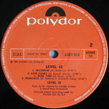 Carica l&#39;immagine nel visualizzatore di Gallery, Level 42 : Level 42 (LP, Album)
