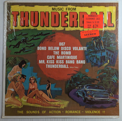 Unknown Artist : Music From Thunderball (LP)