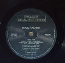 Carica l&#39;immagine nel visualizzatore di Gallery, Mick Ralphs : Take This! (LP, Album)
