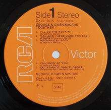 Carica l&#39;immagine nel visualizzatore di Gallery, George McCrae &amp; Gwen McCrae : Together (LP, Album)
