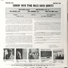 Carica l'immagine nel visualizzatore di Gallery, The Miles Davis Quintet : Cookin' With The Miles Davis Quintet (LP, Album, Mono, RE)
