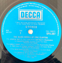 Carica l'immagine nel visualizzatore di Gallery, Various : The Blues World Of Eric Clapton (LP, Comp)
