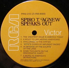 Carica l&#39;immagine nel visualizzatore di Gallery, Spiro T. Agnew : Spiro T. Agnew Speaks Out (LP, Album)
