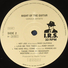 Carica l&#39;immagine nel visualizzatore di Gallery, Various : Night Of The Guitar Live! (2xLP)
