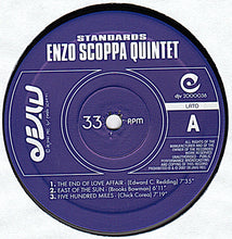 Carica l&#39;immagine nel visualizzatore di Gallery, Enzo Scoppa Quintet : Standards (LP)
