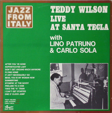 Teddy Wilson : Live At Santa Tecla (LP)