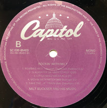Carica l&#39;immagine nel visualizzatore di Gallery, Milt Buckner : Rockin&#39; With Milt (LP, Mono, RE)
