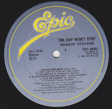Carica l&#39;immagine nel visualizzatore di Gallery, Shakin&#39; Stevens : The Bop Won&#39;t Stop (LP, Album)
