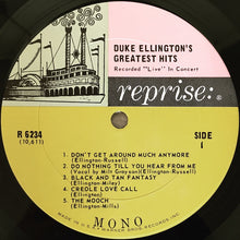 Carica l&#39;immagine nel visualizzatore di Gallery, Duke Ellington : Duke Ellington&#39;s Greatest Hits (LP, Mono)
