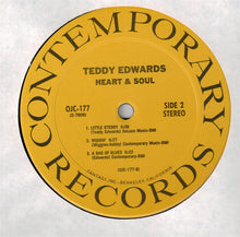 Carica l'immagine nel visualizzatore di Gallery, Teddy Edwards : Heart &amp; Soul (LP, Album, RE)
