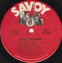 Carica l&#39;immagine nel visualizzatore di Gallery, Sonny Criss, Slim Gaillard, Roy Porter Big Band With Eric Dolphy, Helen Humes, Harold Land, Hampton Hawes, Art Pepper : Black California (The Savoy Sessions) (2xLP, Comp)
