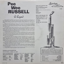 Carica l&#39;immagine nel visualizzatore di Gallery, Pee Wee Russell : A Legend (LP, Album, Mono)
