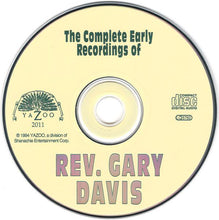 Carica l&#39;immagine nel visualizzatore di Gallery, Rev. Gary Davis : The Complete Early Recordings (CD, Comp, RM)
