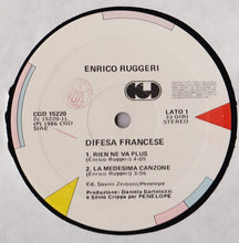 Carica l&#39;immagine nel visualizzatore di Gallery, Enrico Ruggeri : Difesa Francese (12&quot;, EP)
