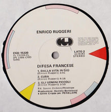 Carica l&#39;immagine nel visualizzatore di Gallery, Enrico Ruggeri : Difesa Francese (12&quot;, EP)
