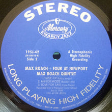 Carica l&#39;immagine nel visualizzatore di Gallery, Max Roach Quintet : Max Roach + Four At Newport (LP, Album, RE)
