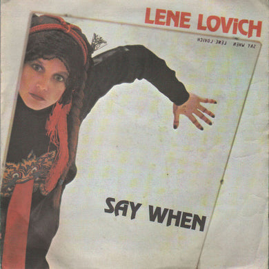 Lene Lovich : Say When (7