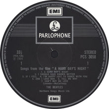 Carica l&#39;immagine nel visualizzatore di Gallery, The Beatles : A Hard Day&#39;s Night (LP, Album, RE)
