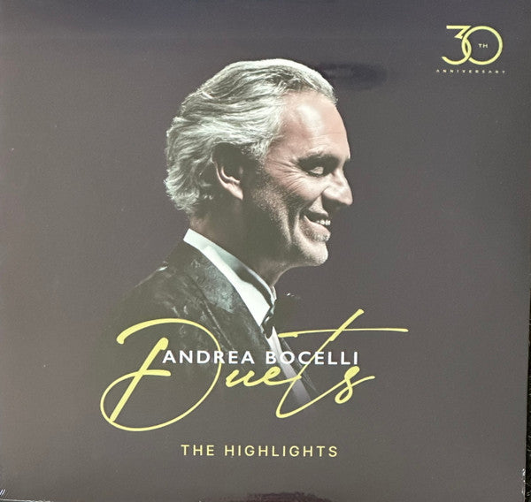 Andrea Bocelli : Duets – 30th Anniversary (The Highlights) (LP, Comp)