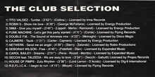 Carica l'immagine nel visualizzatore di Gallery, Various : The Club Selection (CD, Comp, Mixed)
