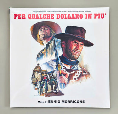 Ennio Morricone : Per Qualche Dollaro In Più (Original Motion Picture Soundtrack) (2xLP, Mono, Dlx, Ltd, RM, Whi)