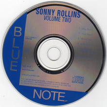 Carica l&#39;immagine nel visualizzatore di Gallery, Sonny Rollins : Vol. 2 (CD, Album, Mono, RE)
