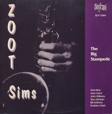 Zoot Sims : The Big Stampede (LP, Album, RE)