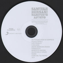 Carica l'immagine nel visualizzatore di Gallery, Samuele Bersani : Manifesto Abusivo (CD, Album)
