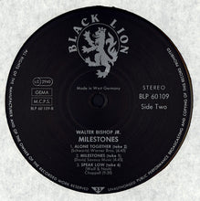 Carica l&#39;immagine nel visualizzatore di Gallery, Walter Bishop, Jr. : Milestones (LP, Album, RE)
