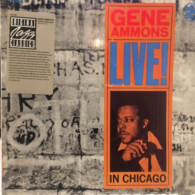 Gene Ammons : Live! In Chicago (LP, RE)