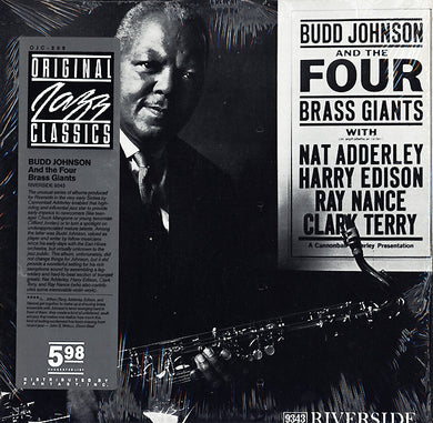 Budd Johnson : Budd Johnson And The Four Brass Giants (LP, Album, RE)