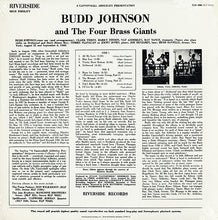 Carica l&#39;immagine nel visualizzatore di Gallery, Budd Johnson : Budd Johnson And The Four Brass Giants (LP, Album, RE)
