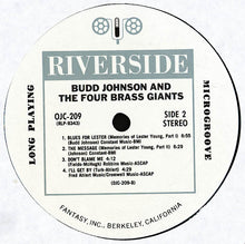 Carica l&#39;immagine nel visualizzatore di Gallery, Budd Johnson : Budd Johnson And The Four Brass Giants (LP, Album, RE)
