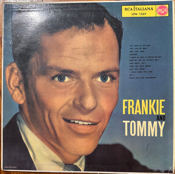 Frank Sinatra With Tommy Dorsey And His Orchestra : Frankie And Tommy (LP, Comp)