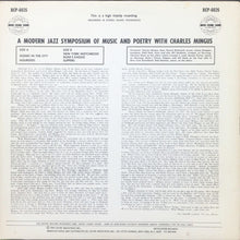 Carica l&#39;immagine nel visualizzatore di Gallery, Charles Mingus : A Modern Jazz Symposium Of Music And Poetry (LP, Album, RE)
