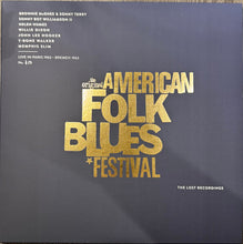 Carica l&#39;immagine nel visualizzatore di Gallery, Various : The Original American Folk Blues Festival (Live In Paris 1962 • Bremen 1963) (2xLP, Album, Mono, Num, RM)
