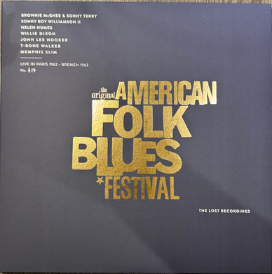 Various : The Original American Folk Blues Festival (Live In Paris 1962 • Bremen 1963) (2xLP, Album, Mono, Num, RM)