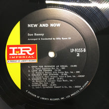 Carica l&#39;immagine nel visualizzatore di Gallery, Sue Raney : New And Now! (LP, Album, Mono)
