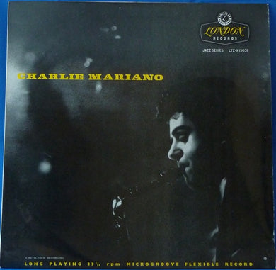 Charlie Mariano : Charlie Mariano (LP, Album)