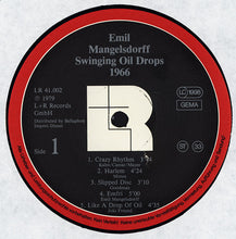 Carica l&#39;immagine nel visualizzatore di Gallery, Emil Mangelsdorff : Swinging Oil Drops! (LP, RE)
