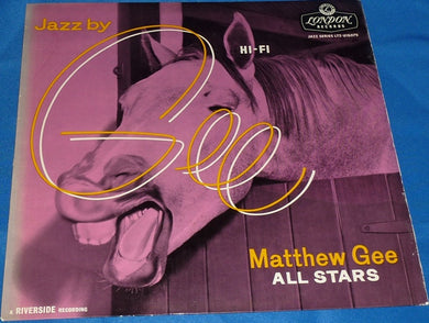 Matthew Gee All-Stars : Jazz By Gee! (LP, Album)