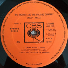 Carica l&#39;immagine nel visualizzatore di Gallery, Big Brother &amp; The Holding Company : Cheap Thrills (LP, Album, RP)
