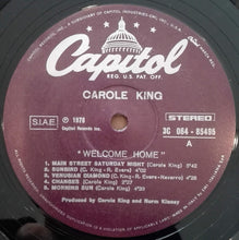 Carica l&#39;immagine nel visualizzatore di Gallery, Carole King : Welcome Home (LP, Album)
