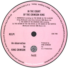 Carica l'immagine nel visualizzatore di Gallery, King Crimson : In The Court Of The Crimson King (LP, Album, RE, RP, 200)
