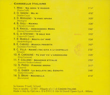 Carica l'immagine nel visualizzatore di Gallery, Various : Carosello Italiano (CD, Comp)
